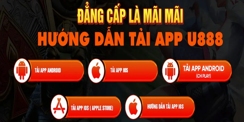 Hướng dẫn đăng ký U888 trên điện thoại